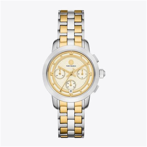 tory burch chronograph watch.